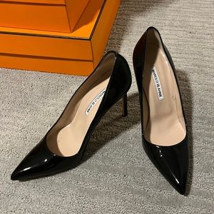 Manolo Blahnik Bb Patent leather heels